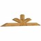 Ekena Millwork Saratoga Rough Sawn Timber Gable Bracket, Western Red Cedar, 108"W x 22"H x 6"D x 6"F, 5/12 Pitch GBW108X22X0606SAR00RWR - alternate 5